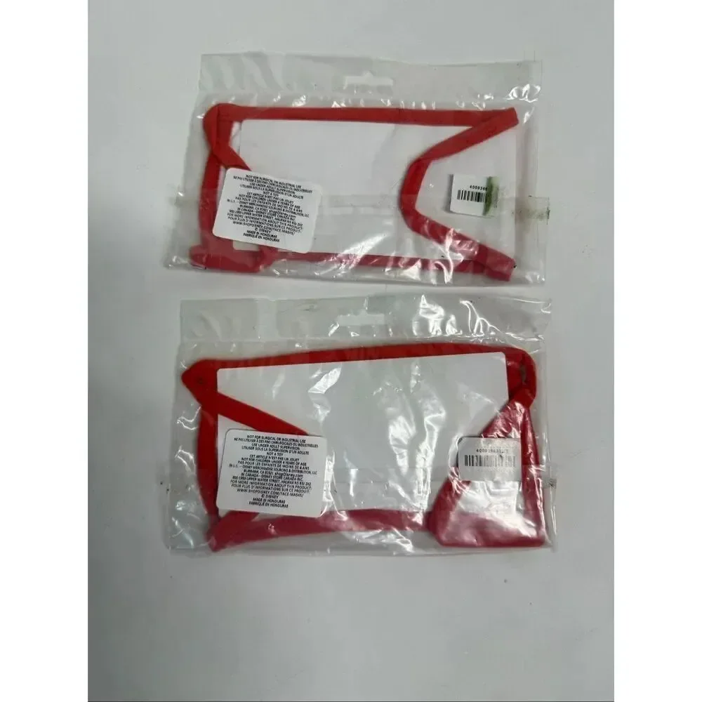 Set of 2 Disney Mask Cloth Adult LG Authentic Disney NEW IN SEALED BAG